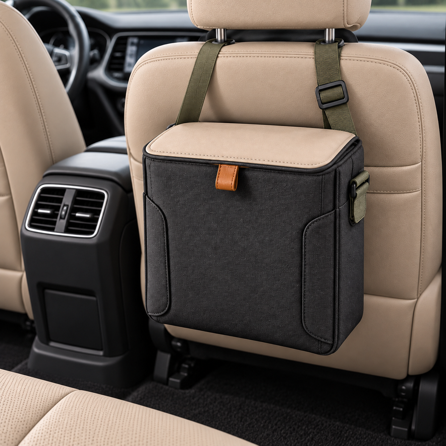 Velorqina Tidy Ride Car Trash Bin