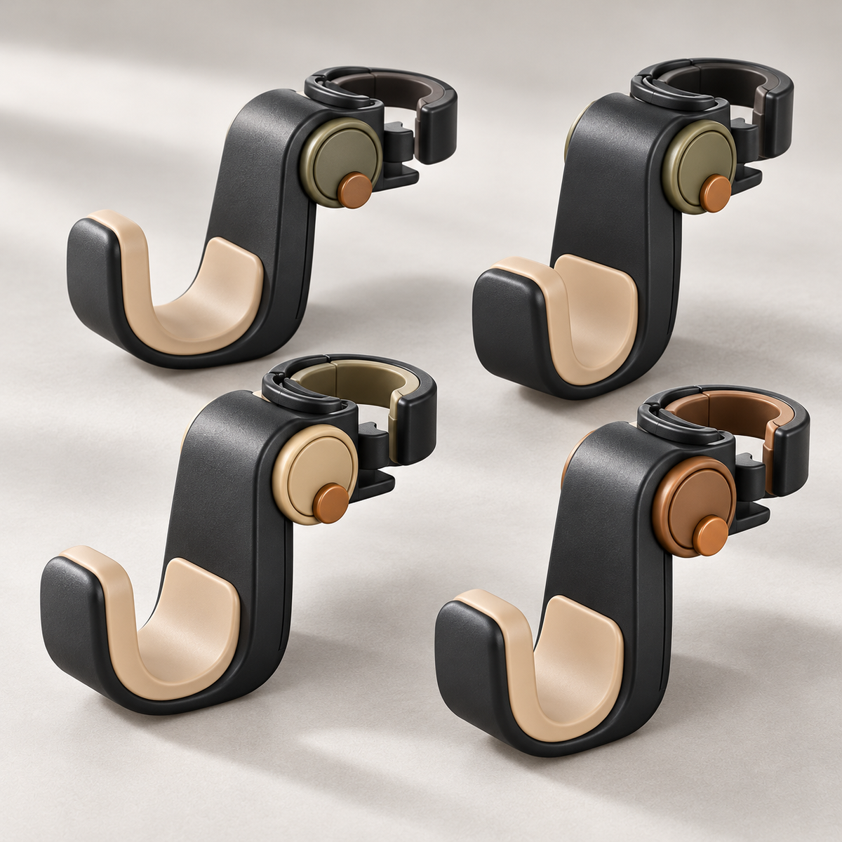 Velorqina Carry Along Headrest Hooks