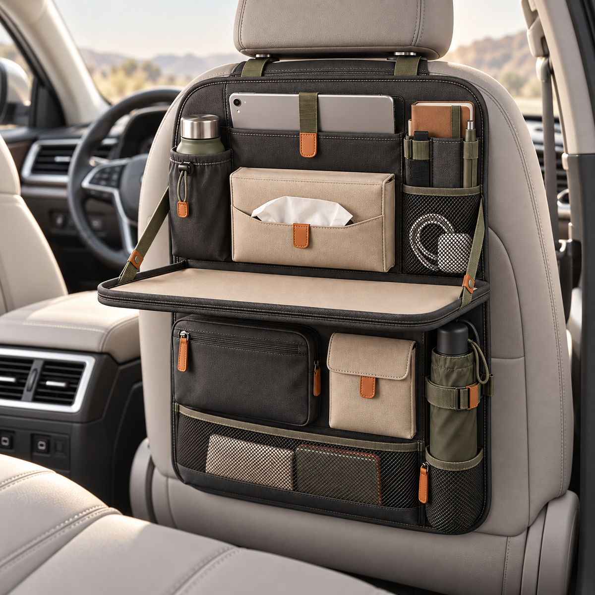 Velorqina Everyday Seatback Organizer