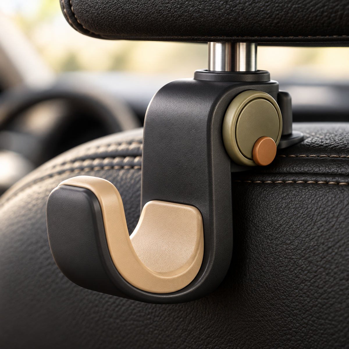 Velorqina Carry Along Headrest Hooks