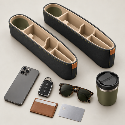 Velorqina Side-by-Side Seat Gap Organizers