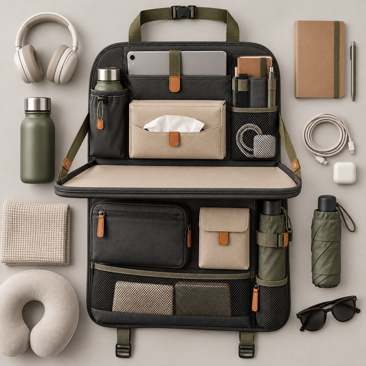 Velorqina Everyday Seatback Organizer
