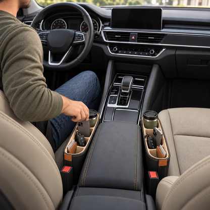 Velorqina Side-by-Side Seat Gap Organizers